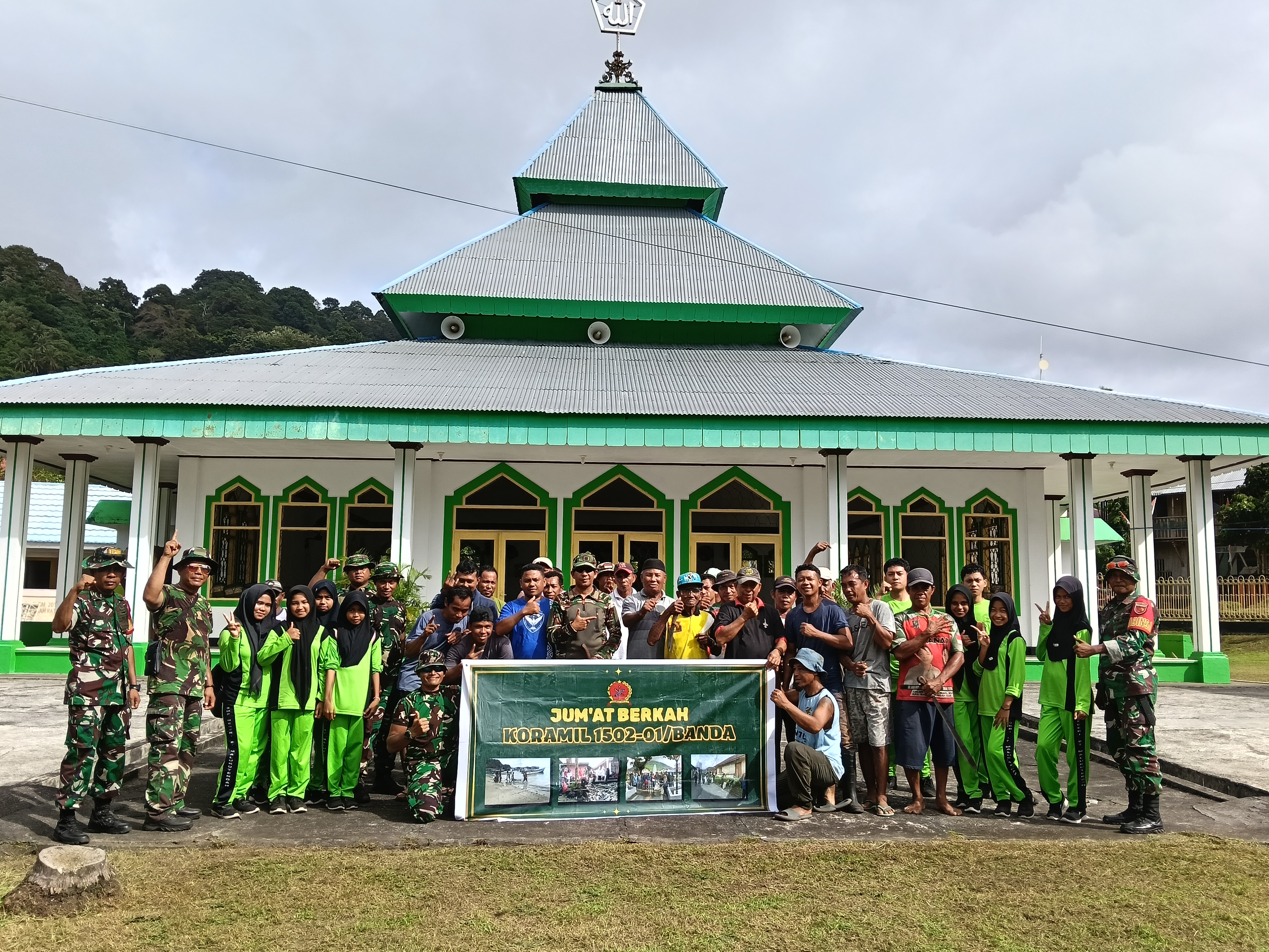 KORAMIL 1502-01/BANDA KERJA BAKTI BERSAMA WARGA MENJELANG PERAYAAN HARI RAYA IDUL ADHA 1447 H